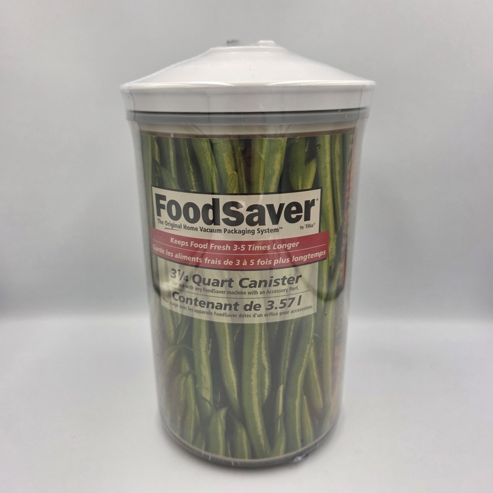 Sealed Food Saver 3.25 Quart Vacuum Seal Canister Container 02-0037-00